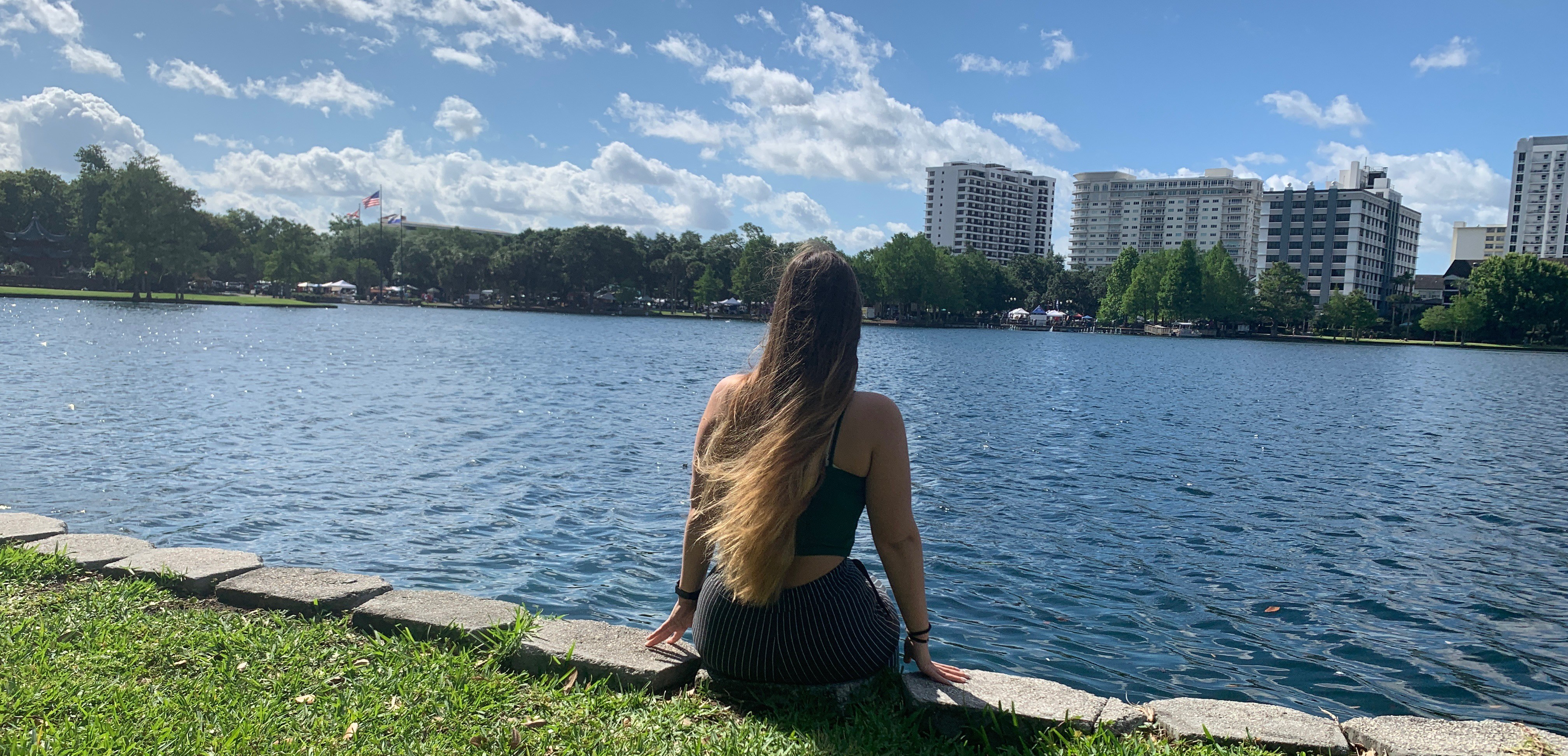 Célia à Orlando pour réflechir à la liste de choses à faire dans une vie
